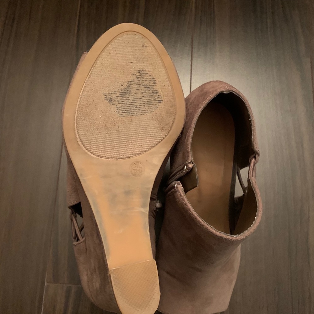 Wedge Peep Toe Bootie - Picture 4 of 5